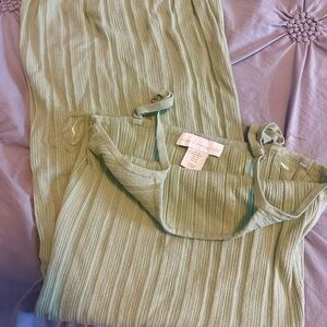 House of Harlow 1960 Sage Green dress